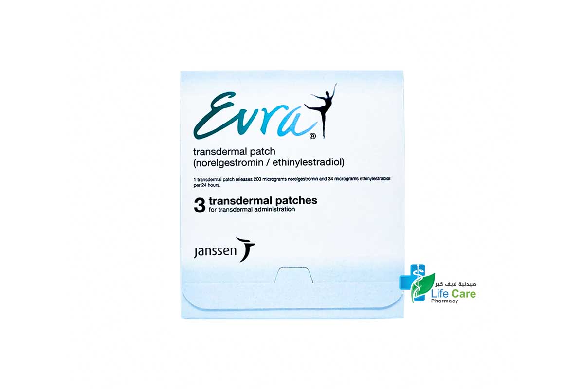 EVRA 3 PATCHES - Life Care Pharmacy