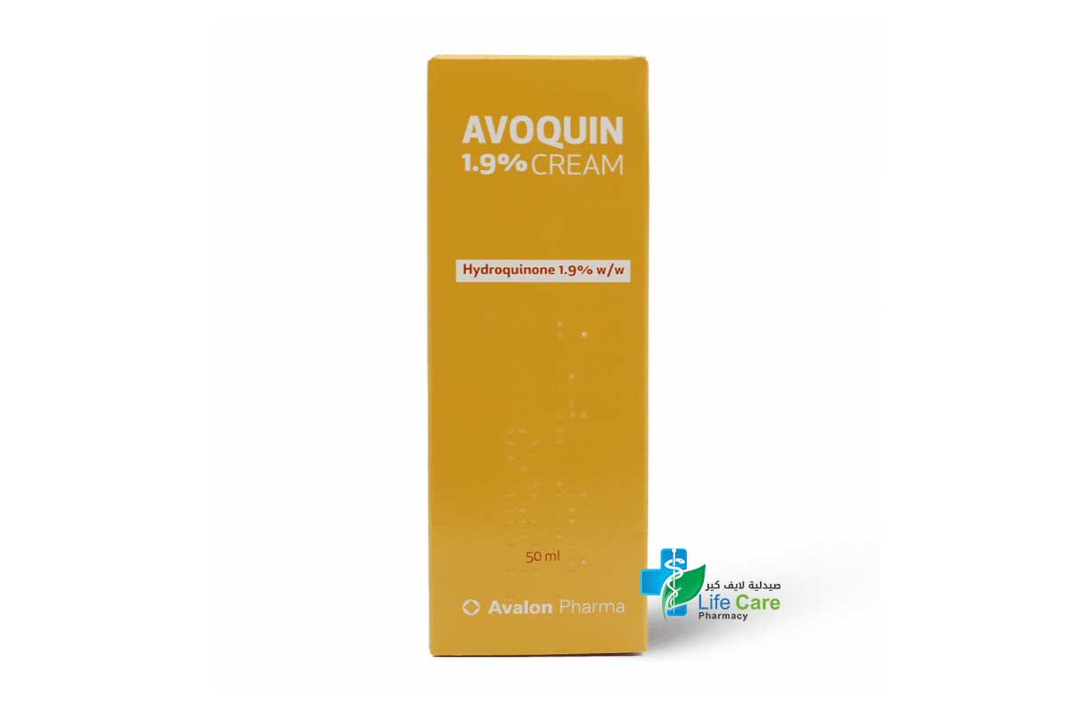 AVALON AVOQUIN 1.9% CREAM 50 ML - Life Care Pharmacy