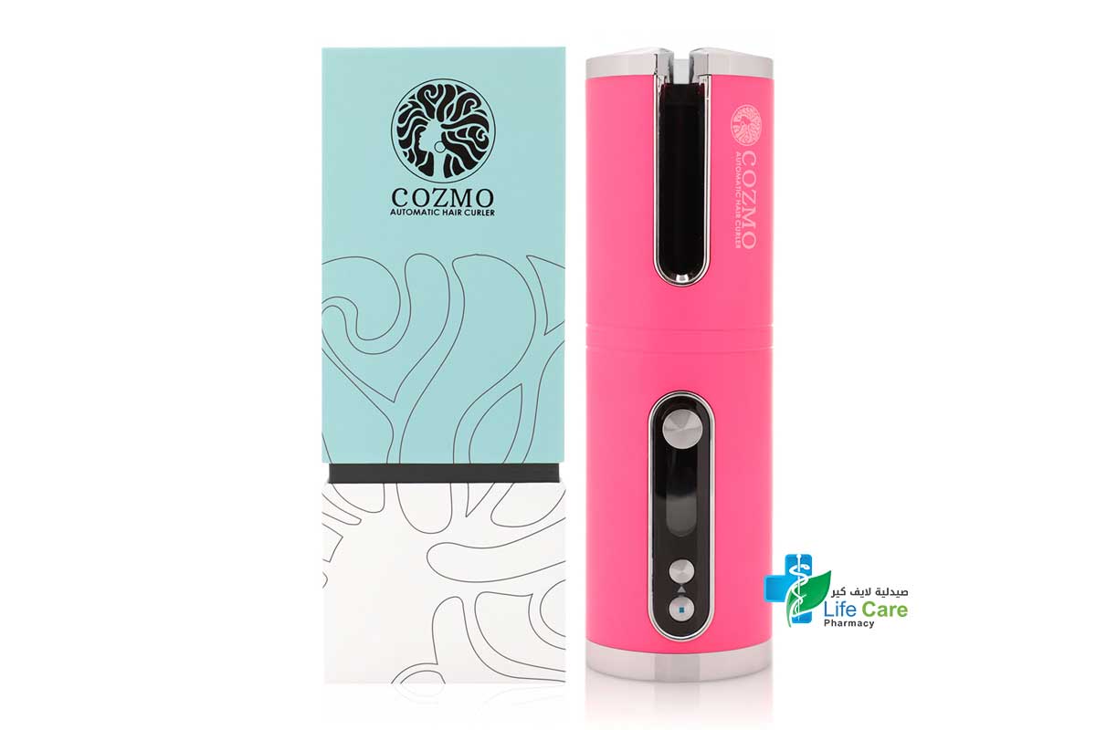 COZMO AUTOMATIC HAIR CURLER PINK - Life Care Pharmacy