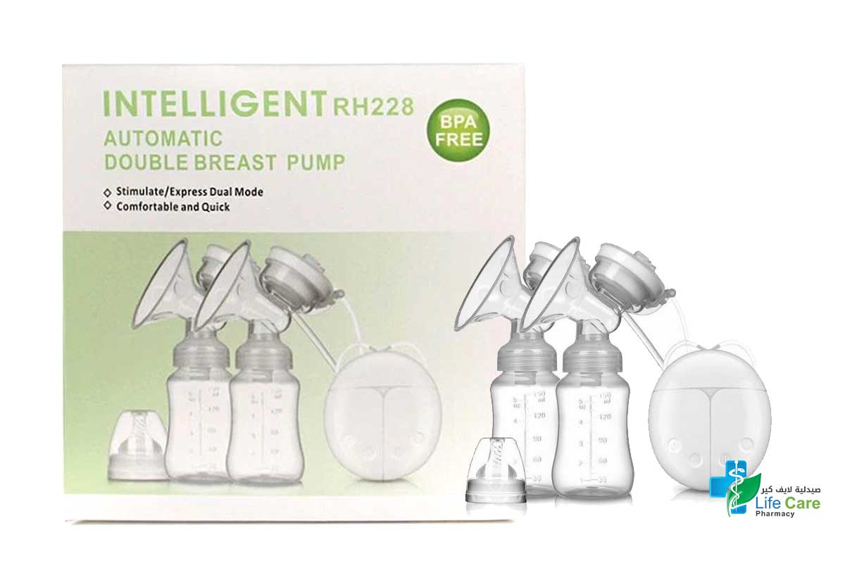 INTELLIGENT AUTOMATIC DOUBLE BREAST PUMP RH228 - Life Care Pharmacy