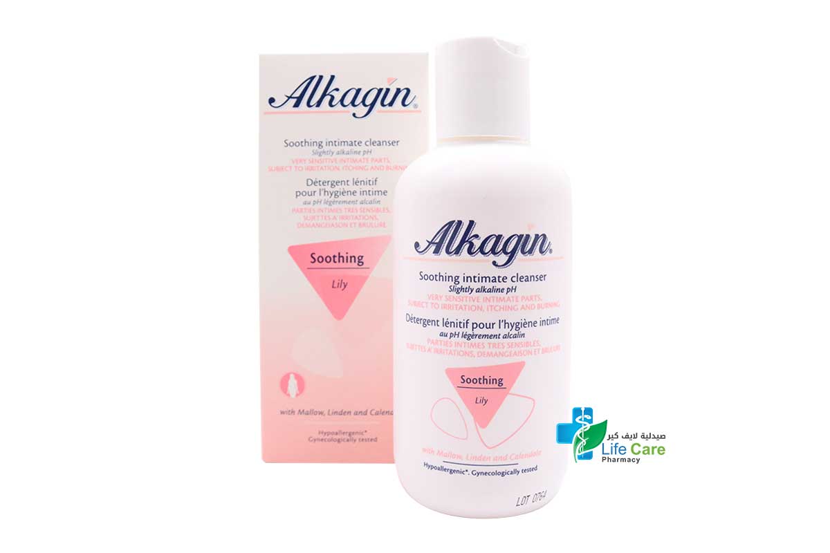 ALKAGIN SOOTHING INTIMATE CLEANSER 250 ML - Life Care Pharmacy