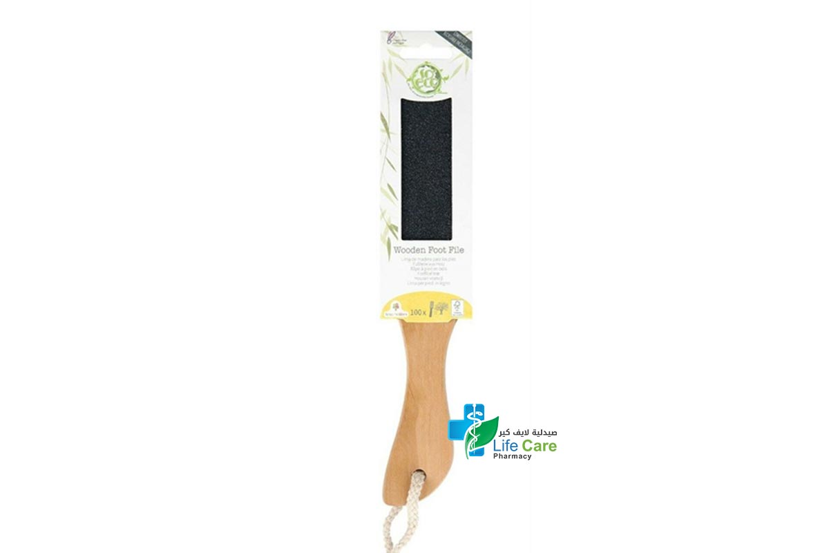 SOECO WOODEN FOOT FILE - Life Care Pharmacy