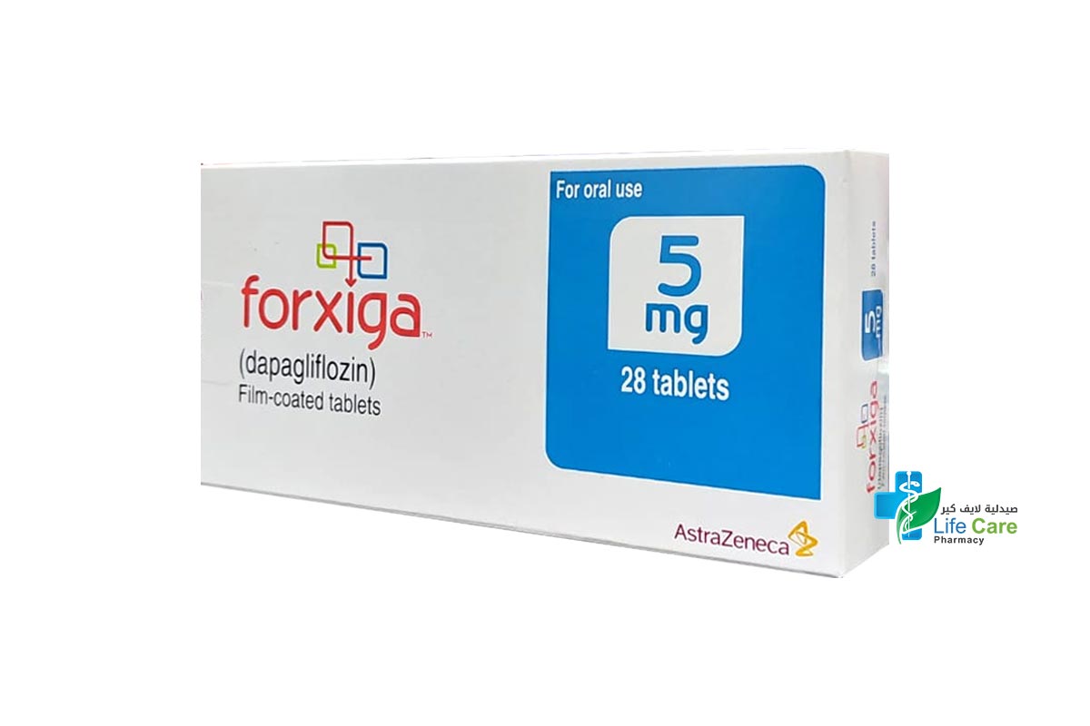 FORXIGA 5MG 28 TABLETS - Life Care Pharmacy