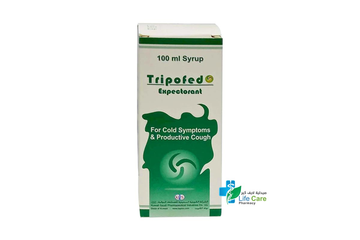 TRIPOFED EXPECT SYRUP 100 ML - Life Care Pharmacy