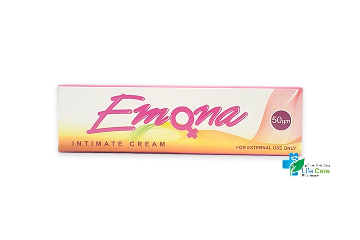 EMONA INTIMATE CREAM 50GM - Life Care Pharmacy