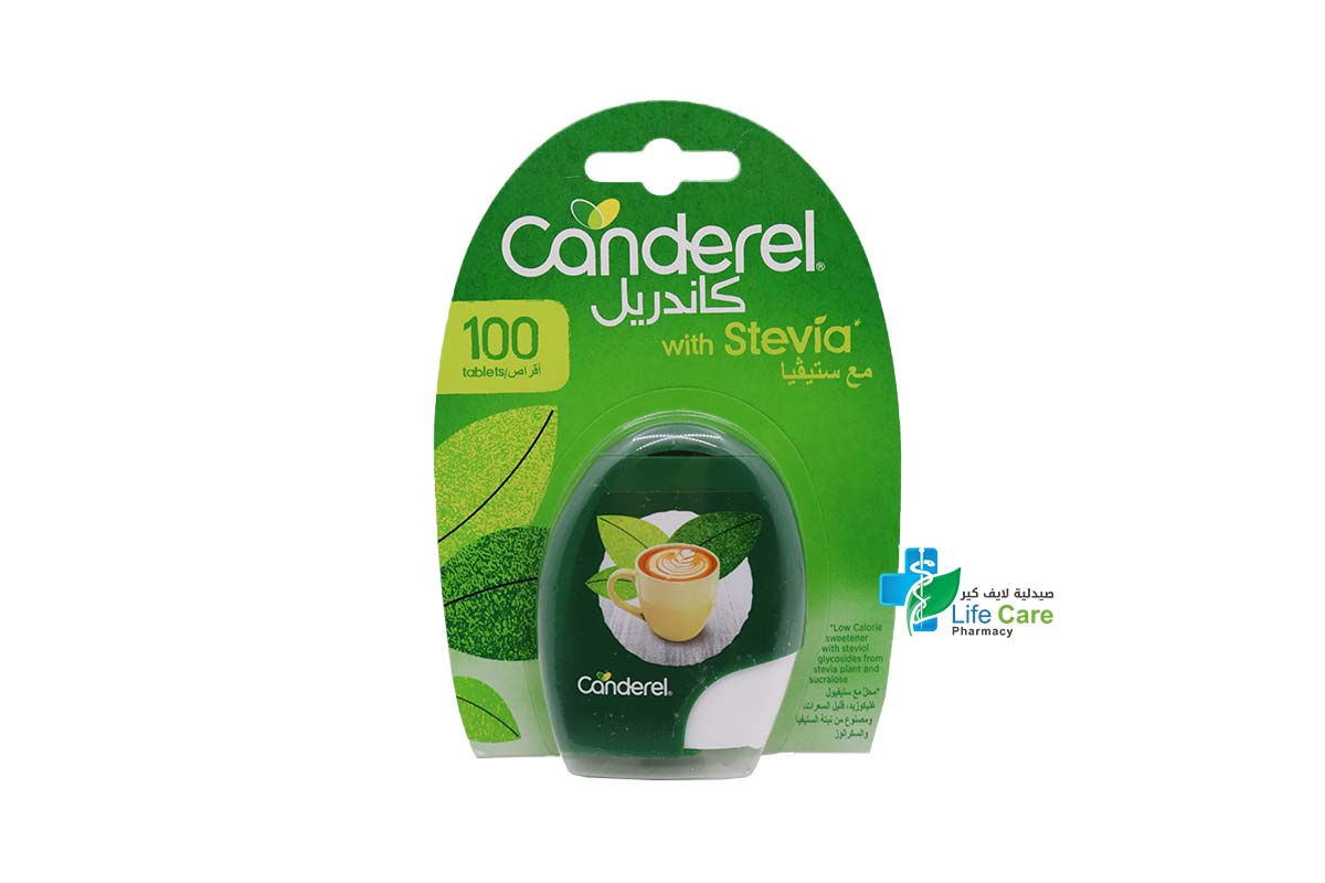 CANDEREL GREEN 100 TABLETS - Life Care Pharmacy