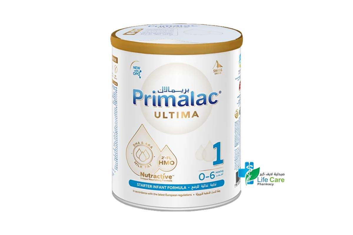 PRIMALAC ULTIMA NO1 FROM 0 TO 6 MONTHS 400GM - Life Care Pharmacy