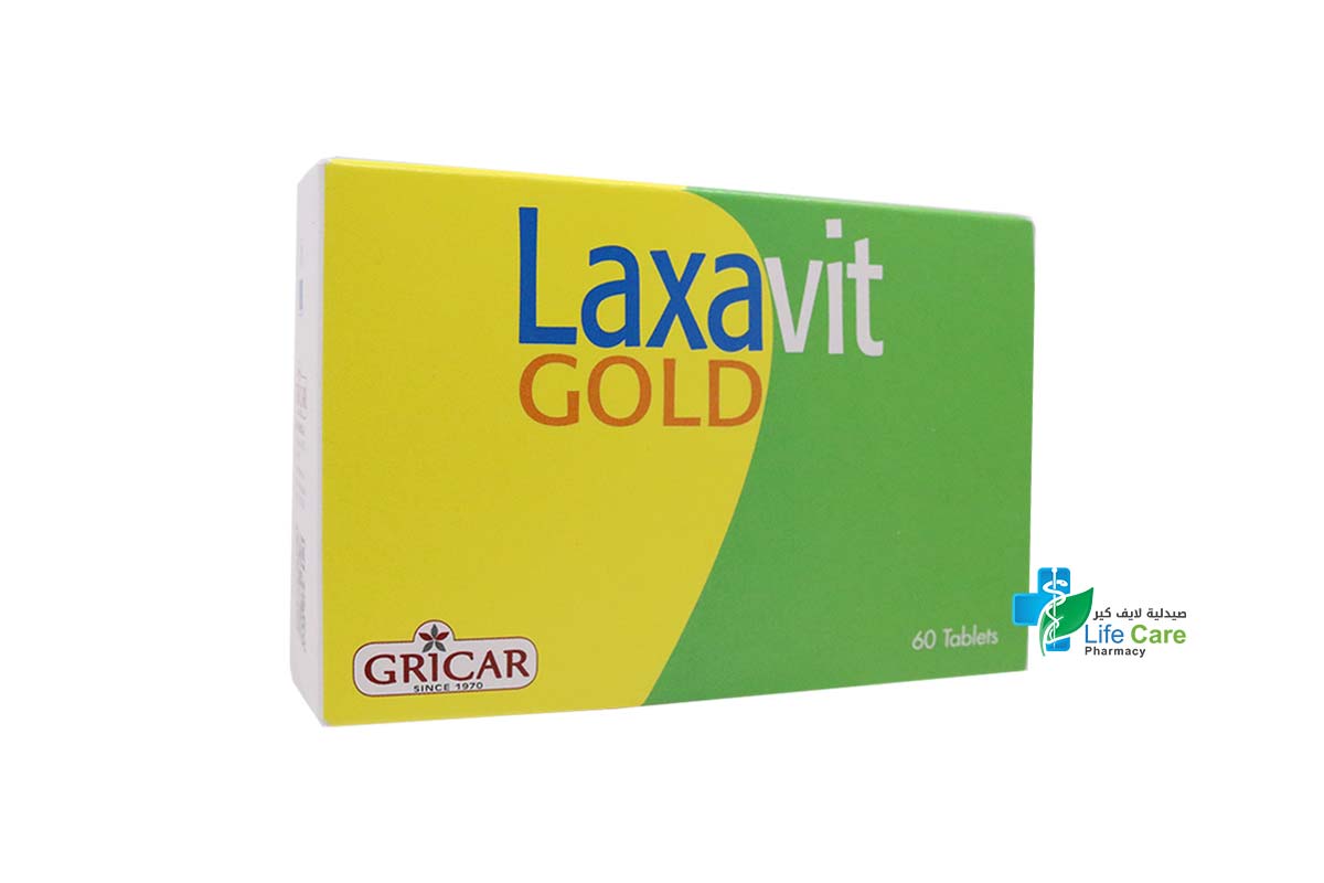 LAXAVIT GOLD 60 TABLETS - Life Care Pharmacy