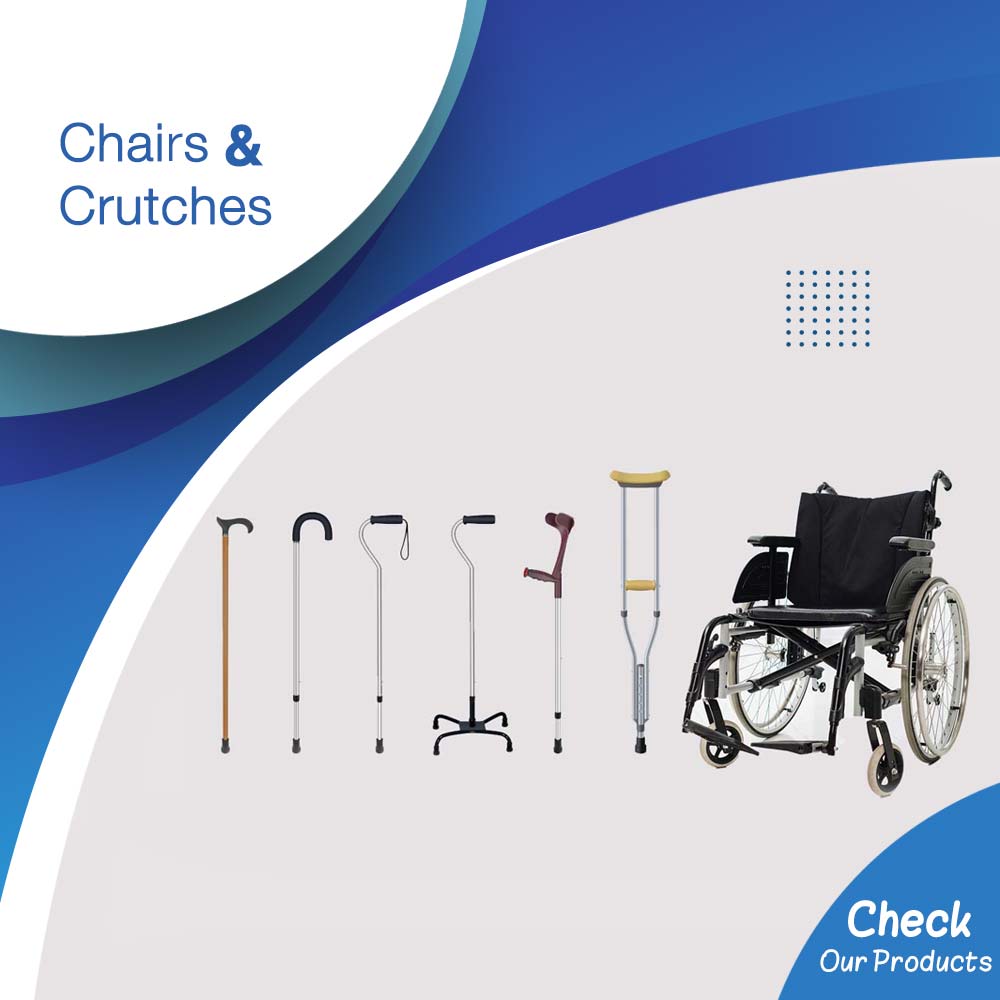Chairs and Crutches - life Care Pharmacy