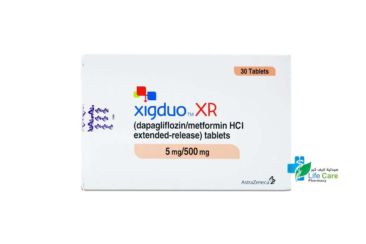 XIGDUO XR 5 MG 500 MG 30 TAB - Life Care Pharmacy