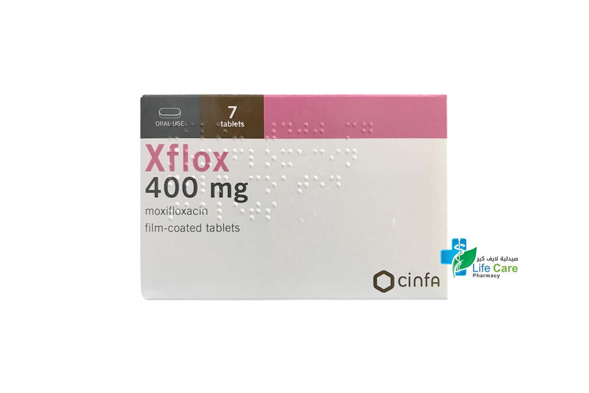 XFLOX 400MG 7TABLEST - Life Care Pharmacy