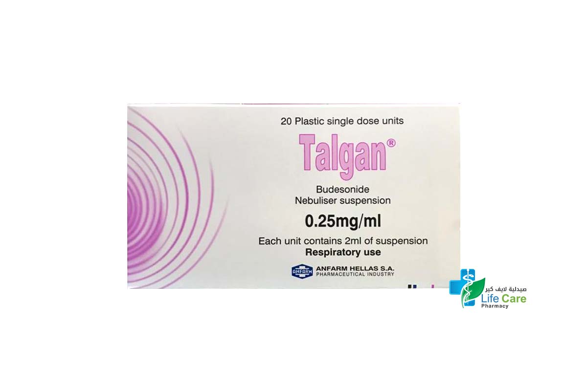 TALGAN 0.25MG ML 2ML 20 DOSE - Life Care Pharmacy