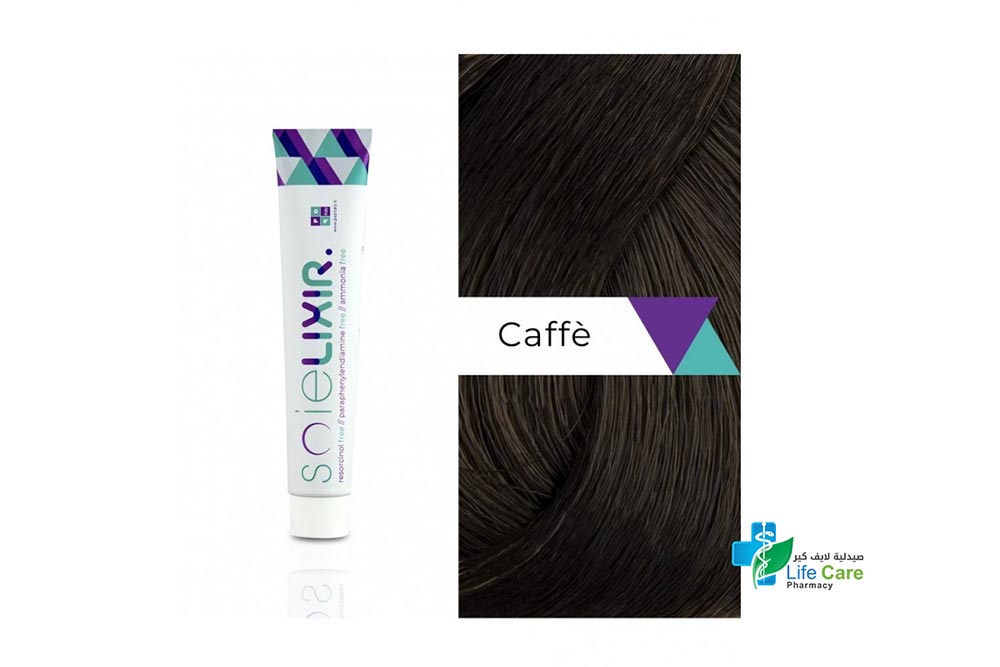 SOIELIXIR AMMONIA FREE HAIR COLOR CAFFE COFFEE 100 ML - Life Care Pharmacy