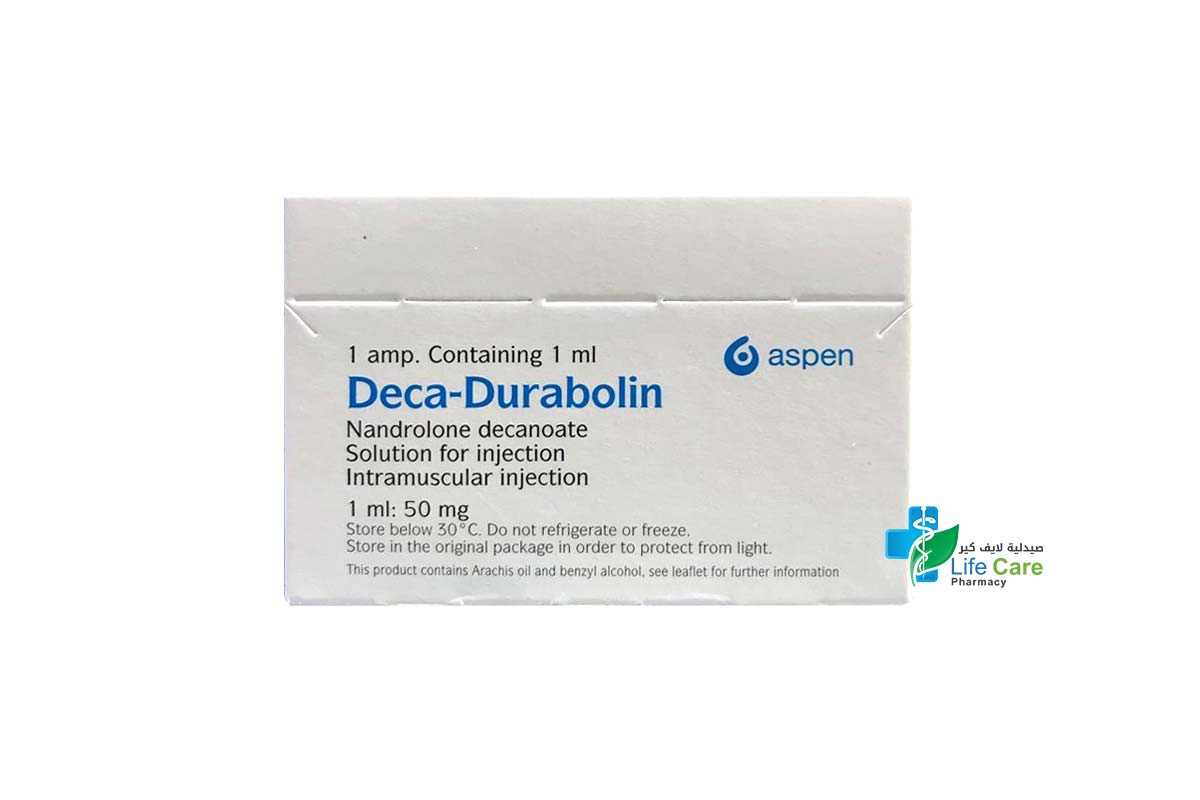 DECA DURABOLIN 50MG 1ML 1 AMPULES - Life Care Pharmacy