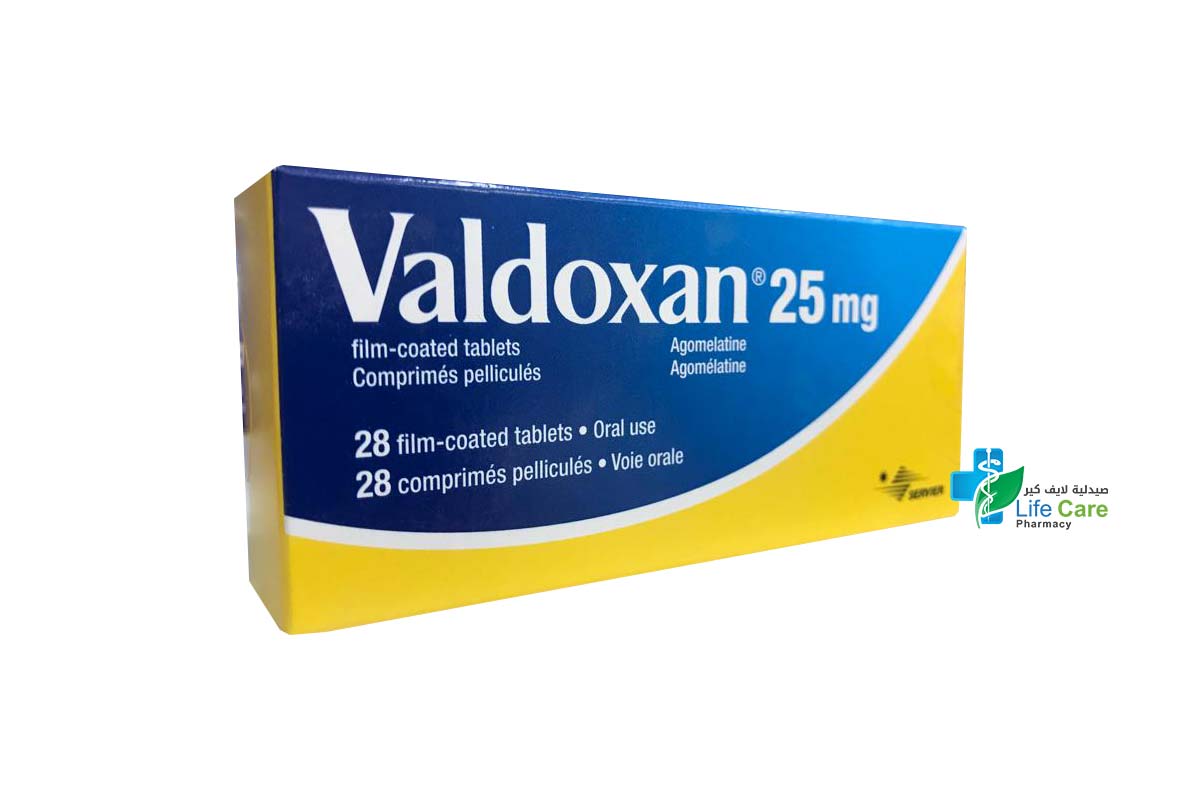 VALDOXAN 25 MG 28 TABLETS - Life Care Pharmacy