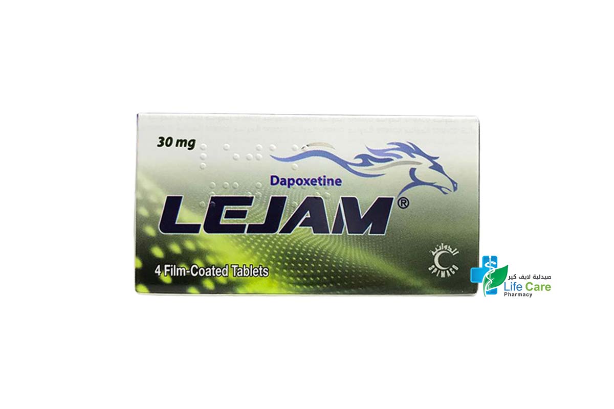 LEJAM 30 MG 4 TAB - Life Care Pharmacy