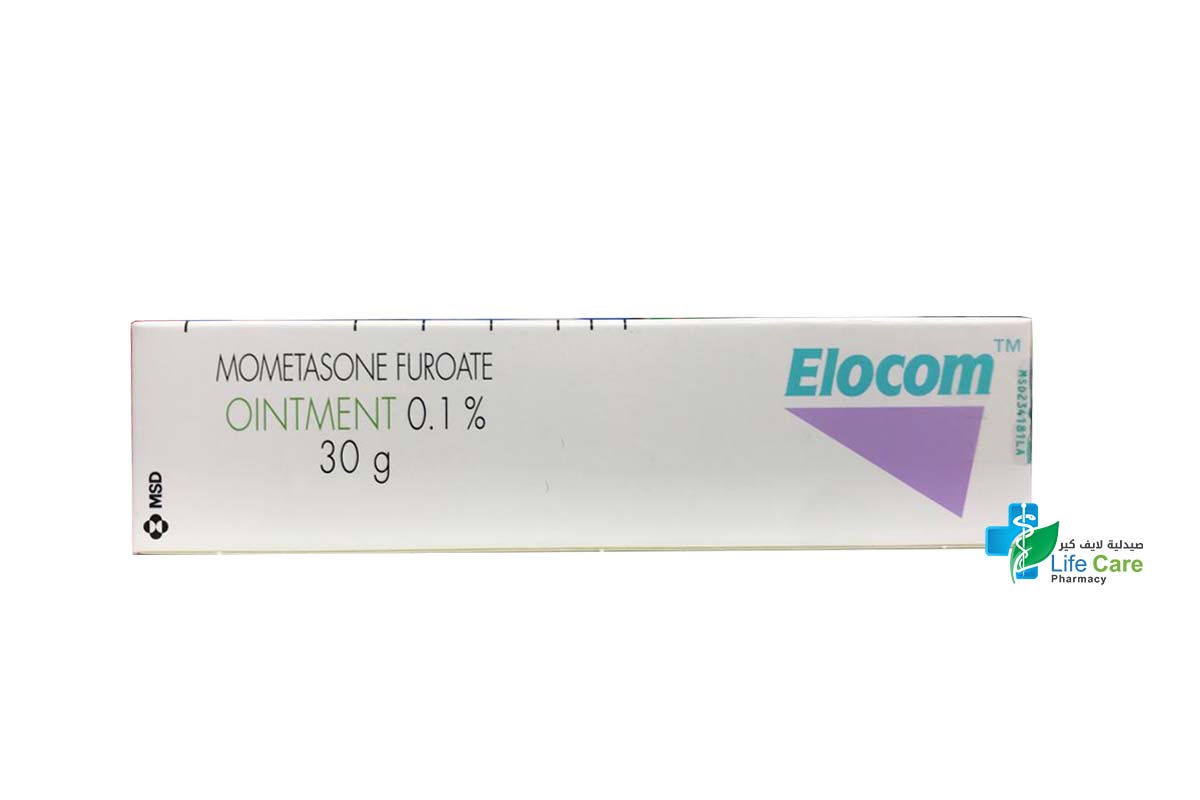 ELOCOM OINTMENT 30 GM - Life Care Pharmacy