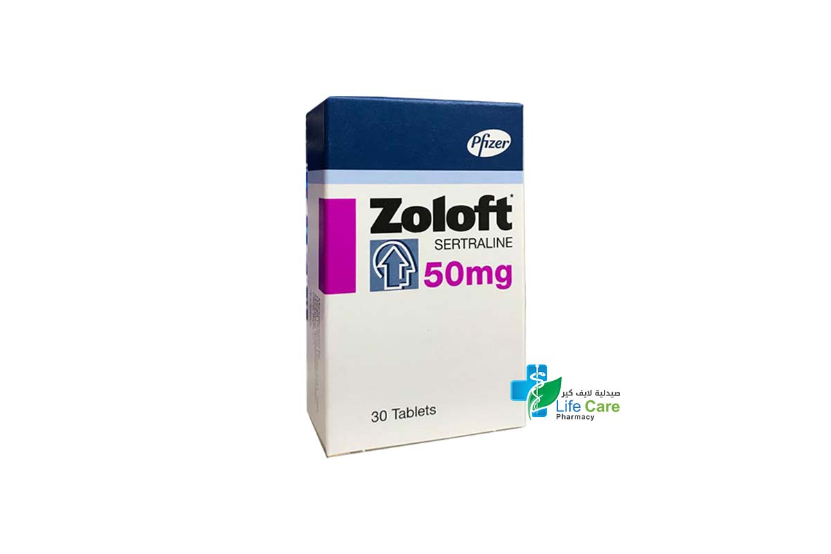 ZOLOFT 50MG TABLETS 30 TAB - Life Care Pharmacy