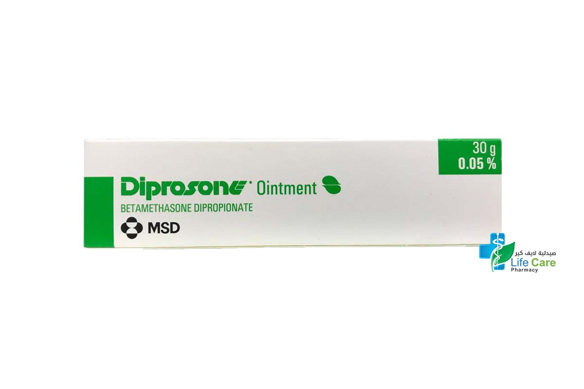 DIPROSONE OINTMENT 30 GM - Life Care Pharmacy