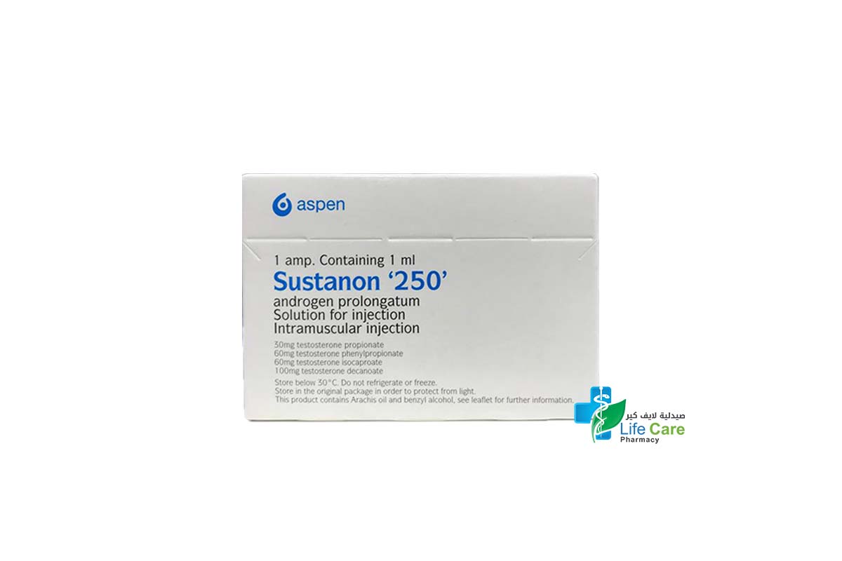 SUSTANON 250MG/1ML INJECTION 1AMP - Life Care Pharmacy