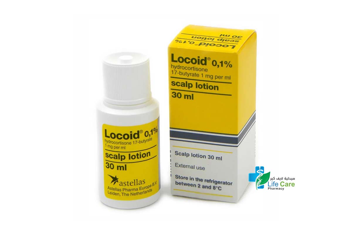 لوكويد لوشن لفروة الراس 0.1 % 30 مل - صيدلية لايف كير