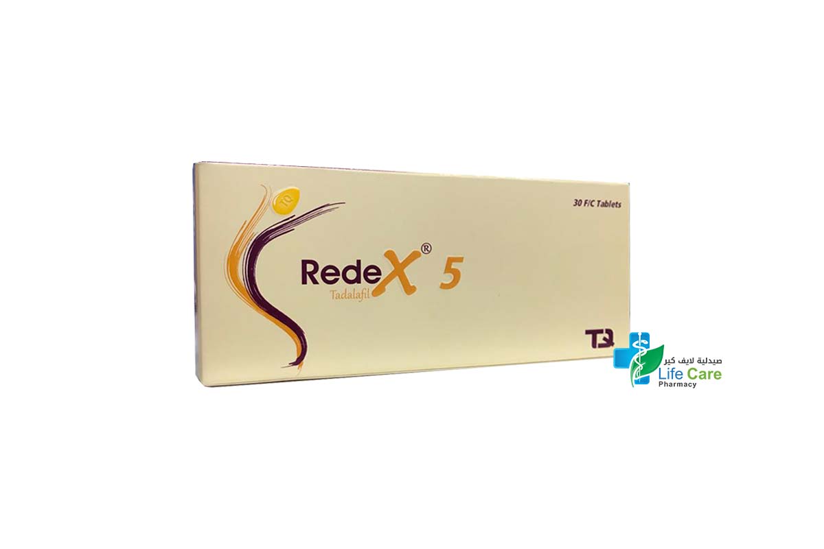 REDEX 5MG 30TAB - Life Care Pharmacy