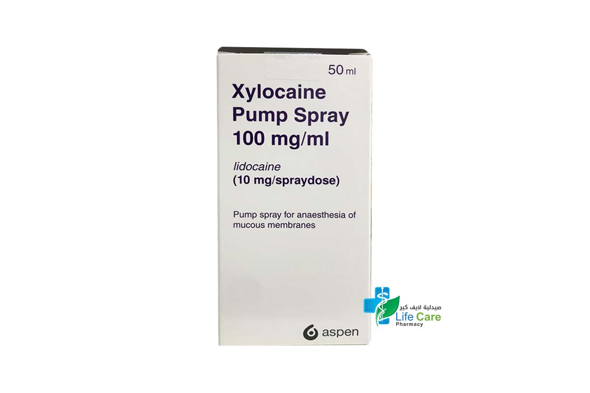 XYLOCAINE PUMP SPRAY 10% 10MG/50ML - Life Care Pharmacy