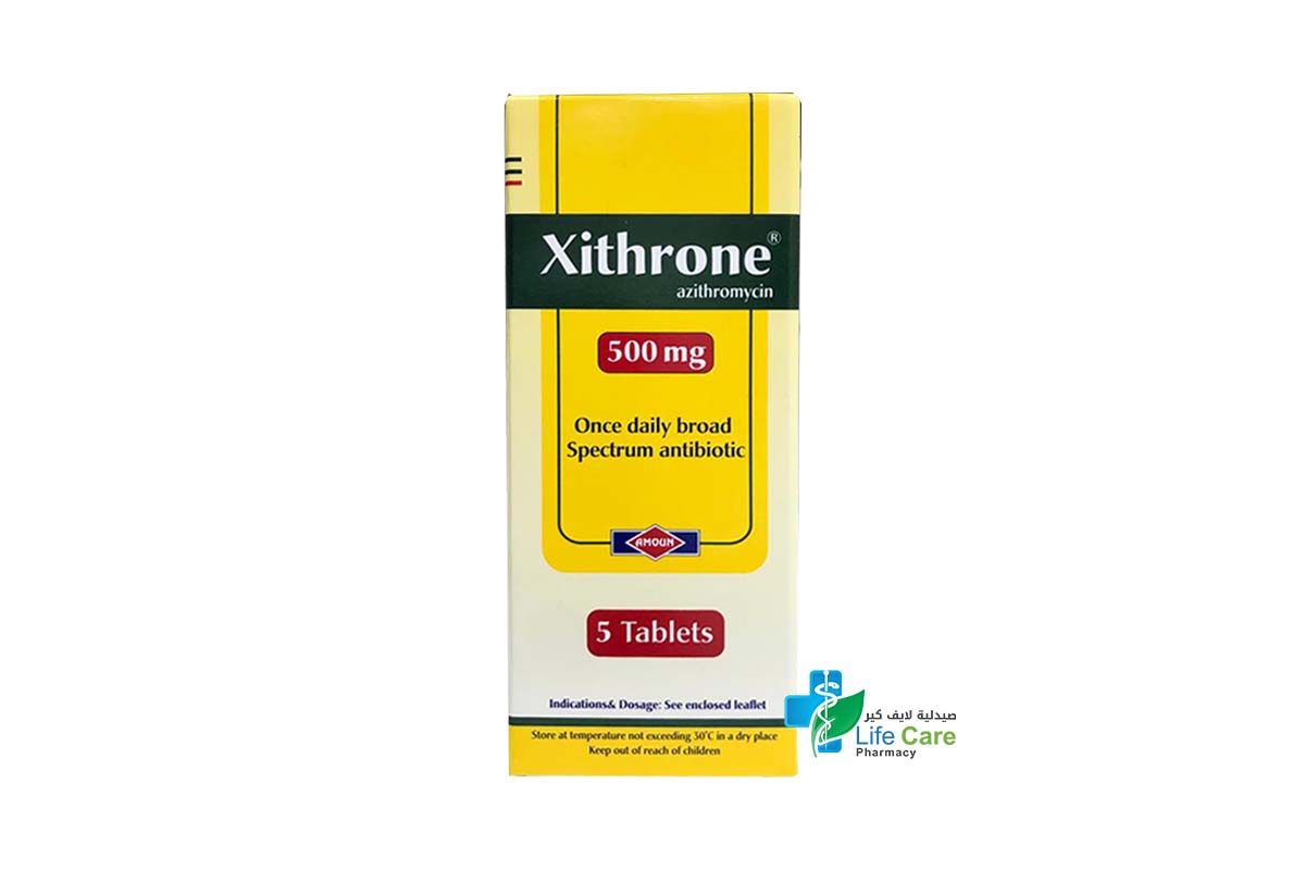 XITHRONE 500MG 5 TABS - Life Care Pharmacy