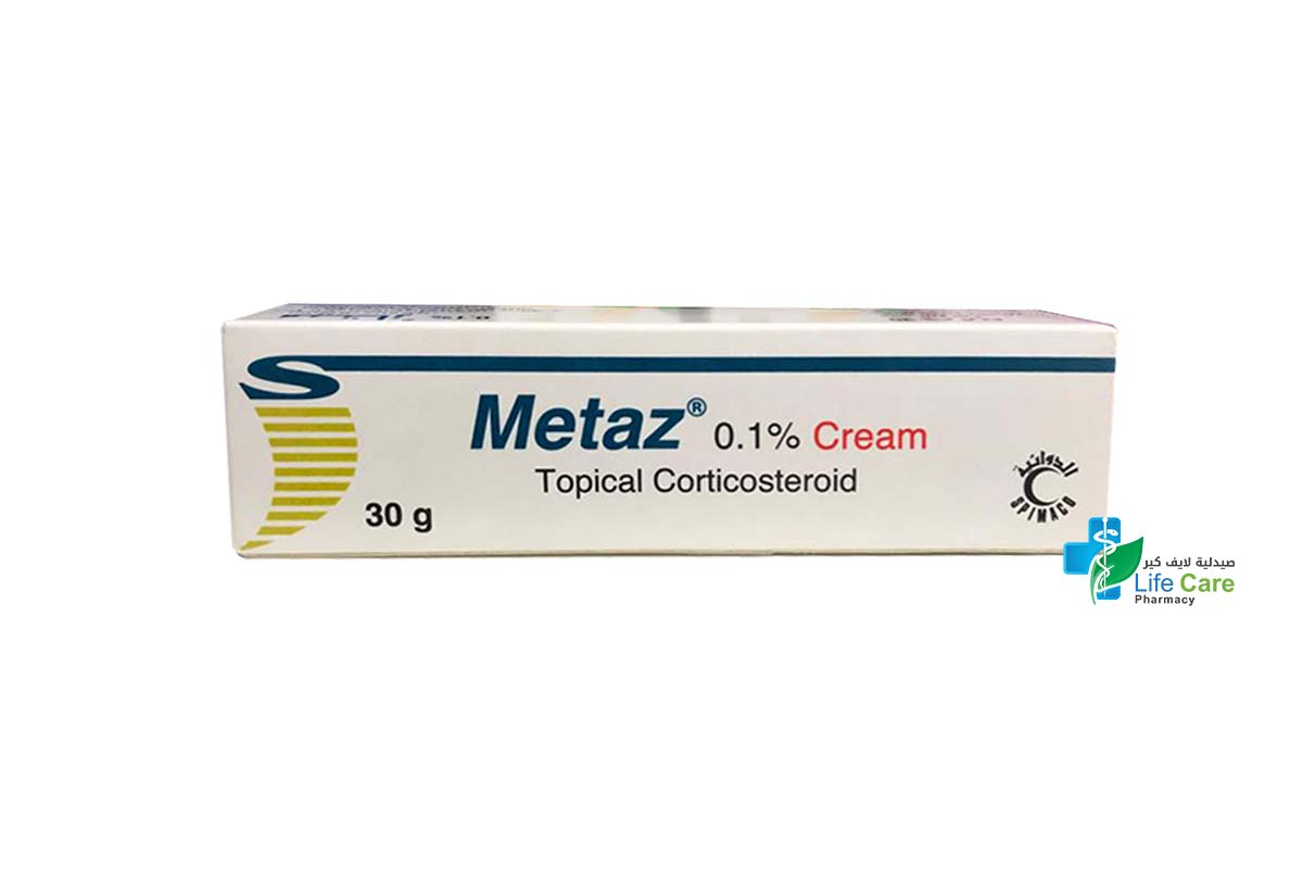 METAZ 0.1% CREAM 30G - Life Care Pharmacy