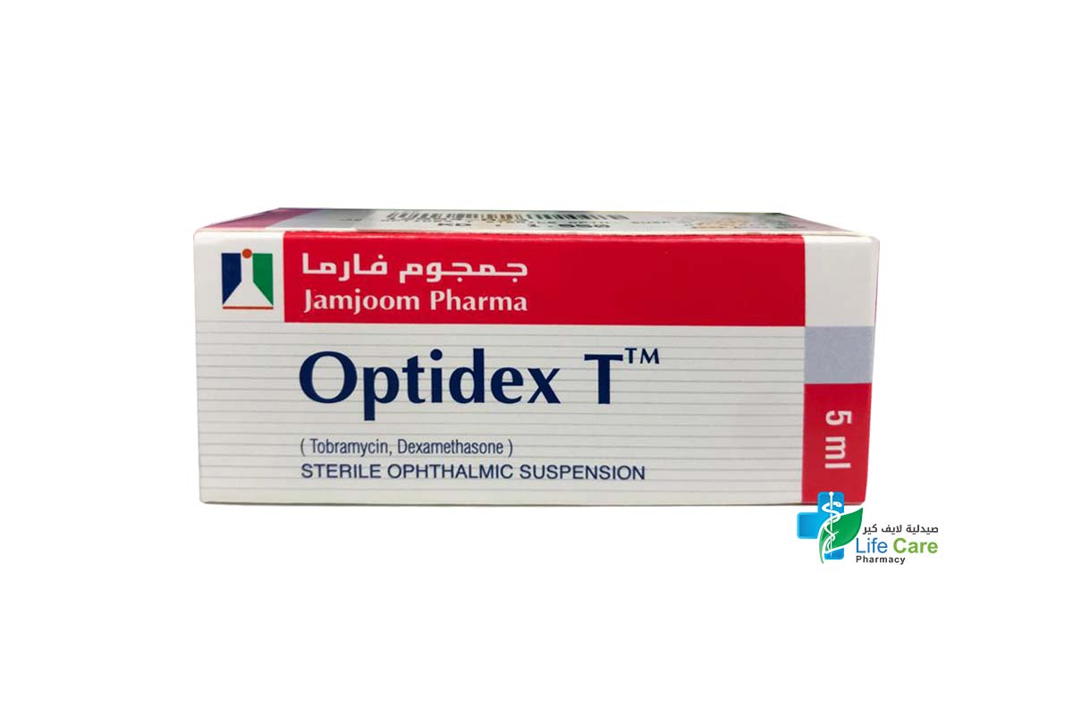 OPTIDEX T STERILE OPTH. SUSPENSION 5 ML - Life Care Pharmacy