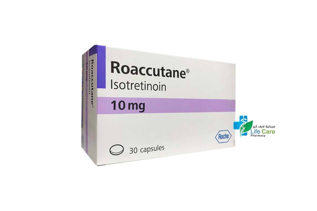 ROACCUTANE 10MG 30CAP - Life Care Pharmacy