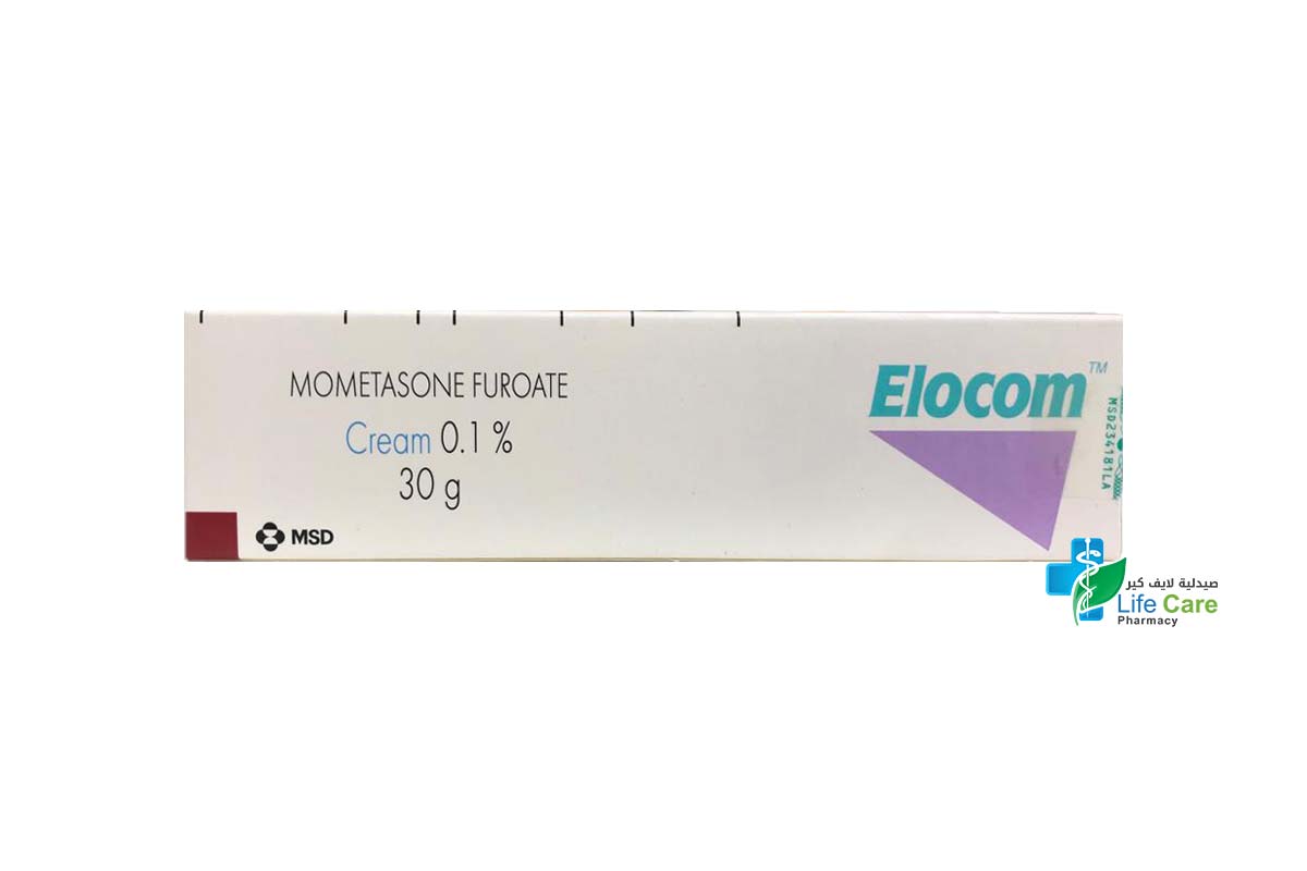 ELOCOM CREAM 30 GM - Life Care Pharmacy