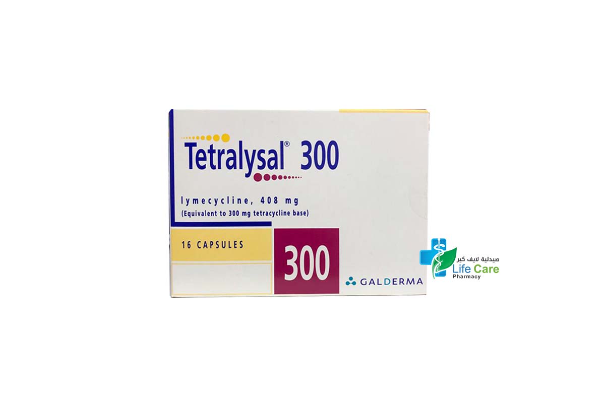 TETRALYSAL 300MG 16 CAPS - Life Care Pharmacy