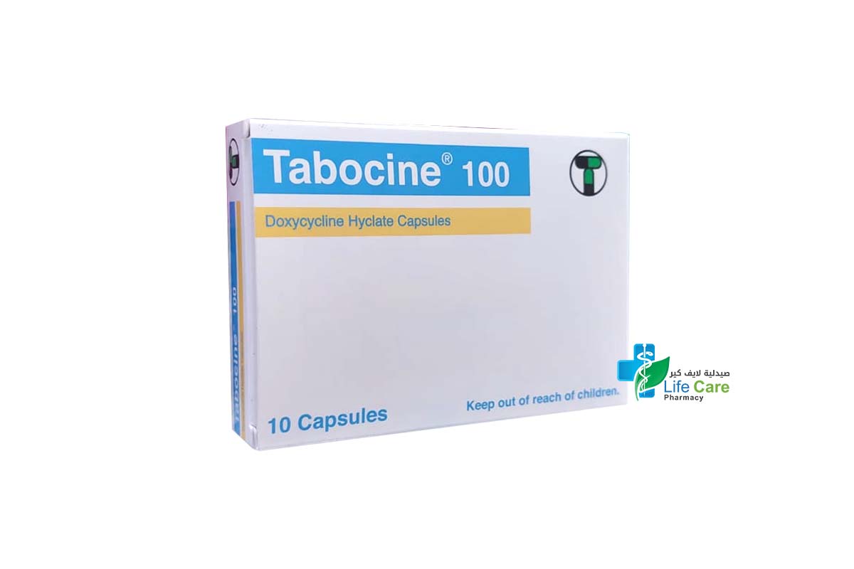 TABOCINE 100MG 10 CAP - Life Care Pharmacy