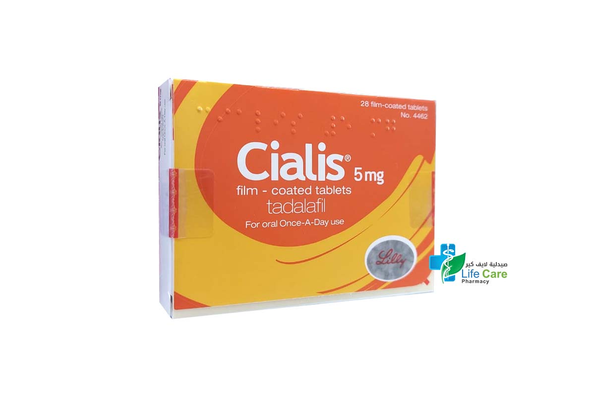 CIALIS 5 MG 28 TABLETS - Life Care Pharmacy