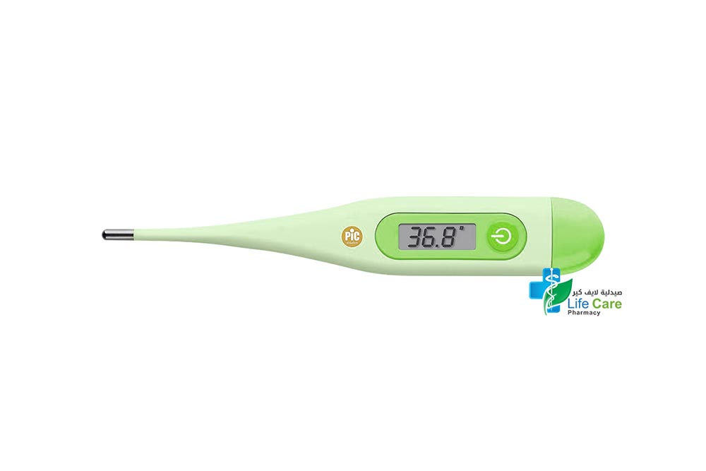 بيك جهاز قياس الحرارة الرقمي لون اخضر - صيدلية لايف كير