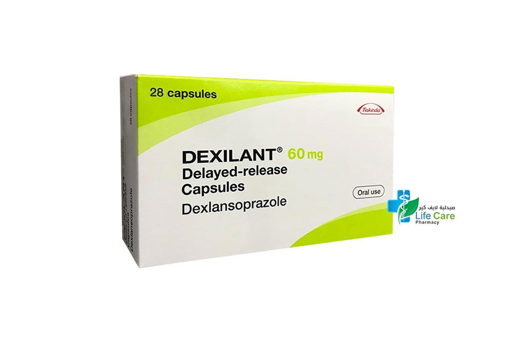 DEXILANT 60MG 28 CAPSULES - Life Care Pharmacy