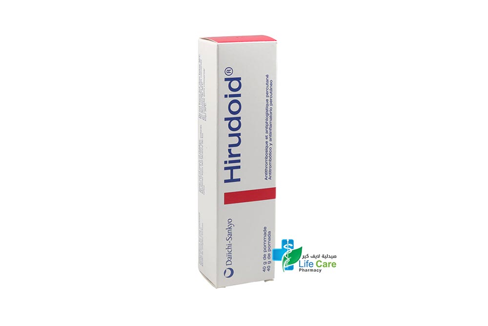 HIRUDOID CREAM 40 GM - Life Care Pharmacy