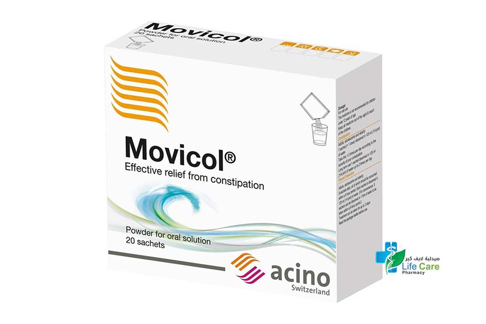 MOVICOL POWDER FOR ORAL SOLUTION - Life Care Pharmacy