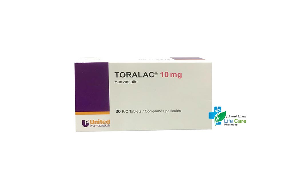 TORALAC 10 MG 30 TABLETS - Life Care Pharmacy