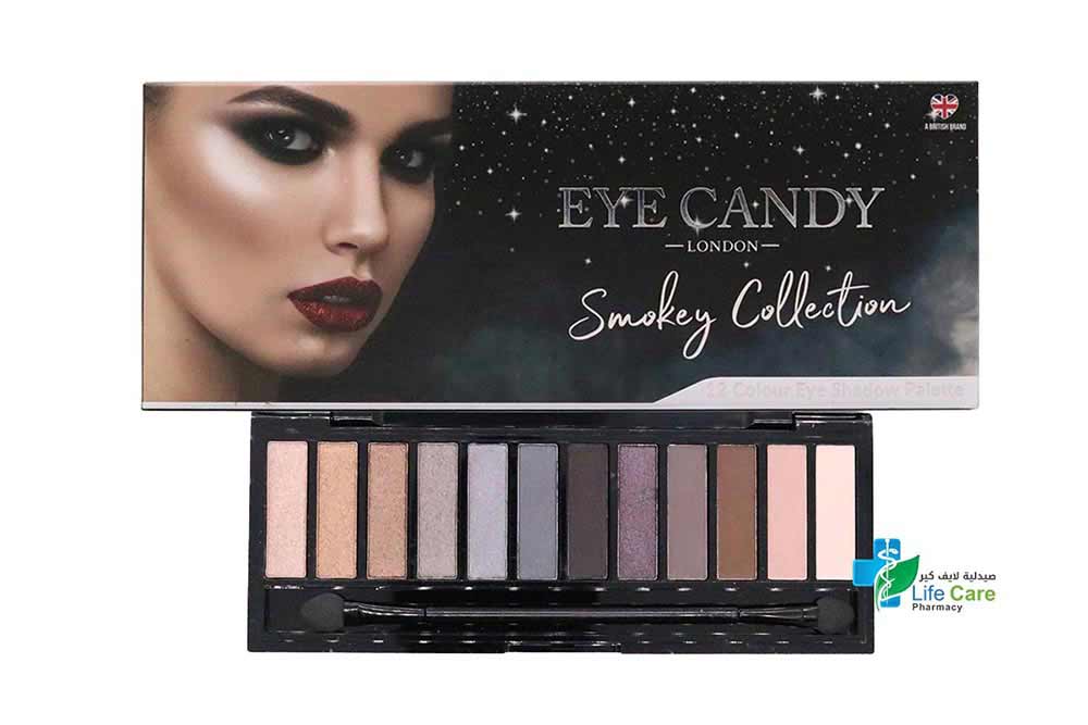 EYE CANDY SMOKEY COLLECTION 12 COLOUR EYE SHADOW - Life Care Pharmacy