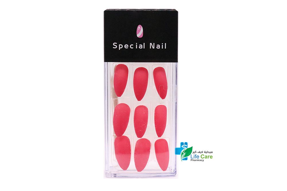PRIMED SPECIAL FAKE NAILS COLOR CERISE - Life Care Pharmacy