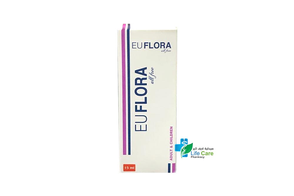 EUFLORA ADULT AND CHILDREN ALL FREE DROPS 15 ML - Life Care Pharmacy