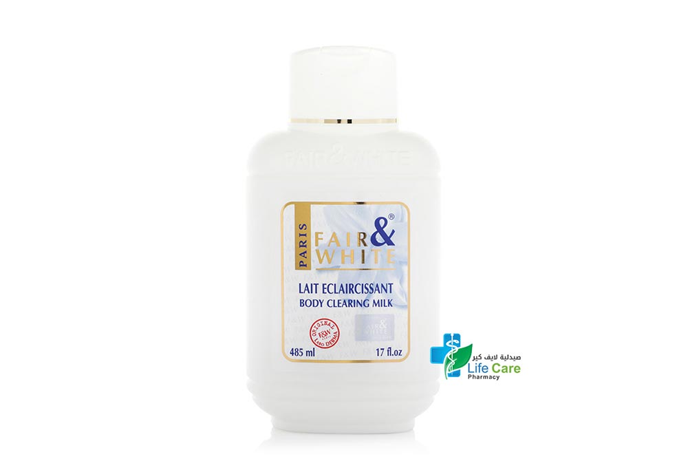 FAIR AND WHITE BODY CLEANSER 485 ML - Life Care Pharmacy