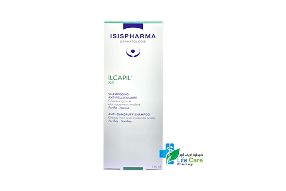 ISISPHARMA ILCAPIL KR SHAMPOOING 150 ML - Life Care Pharmacy