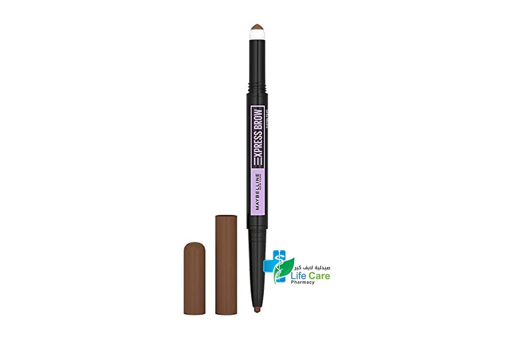 MAYBELLINE EXP BROW SATIN DUO NU 04 DARK BROWN - Life Care Pharmacy