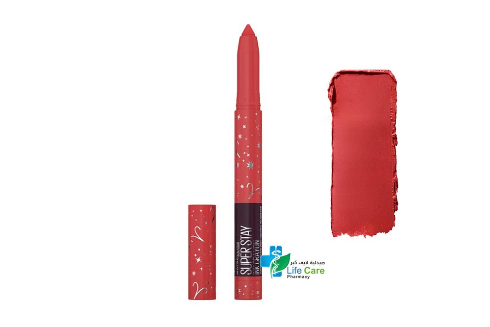 MAYBELLINE SUPER STAY INK CRAYON 45 HUSTLE - Life Care Pharmacy