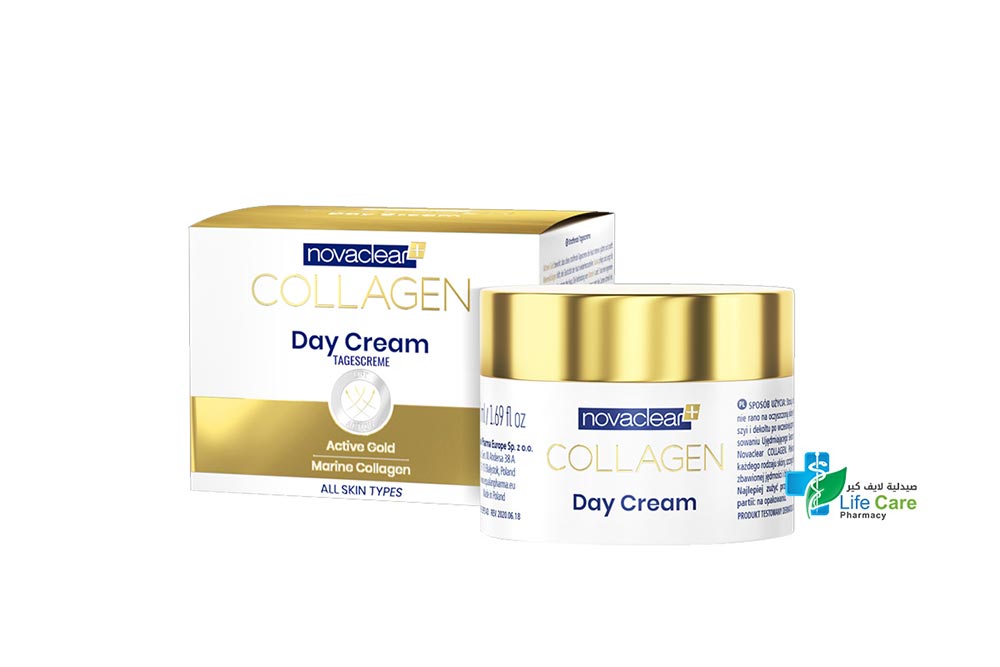 NOVACLEAR COLLAGEN DAY CREAM 50 ML - Life Care Pharmacy