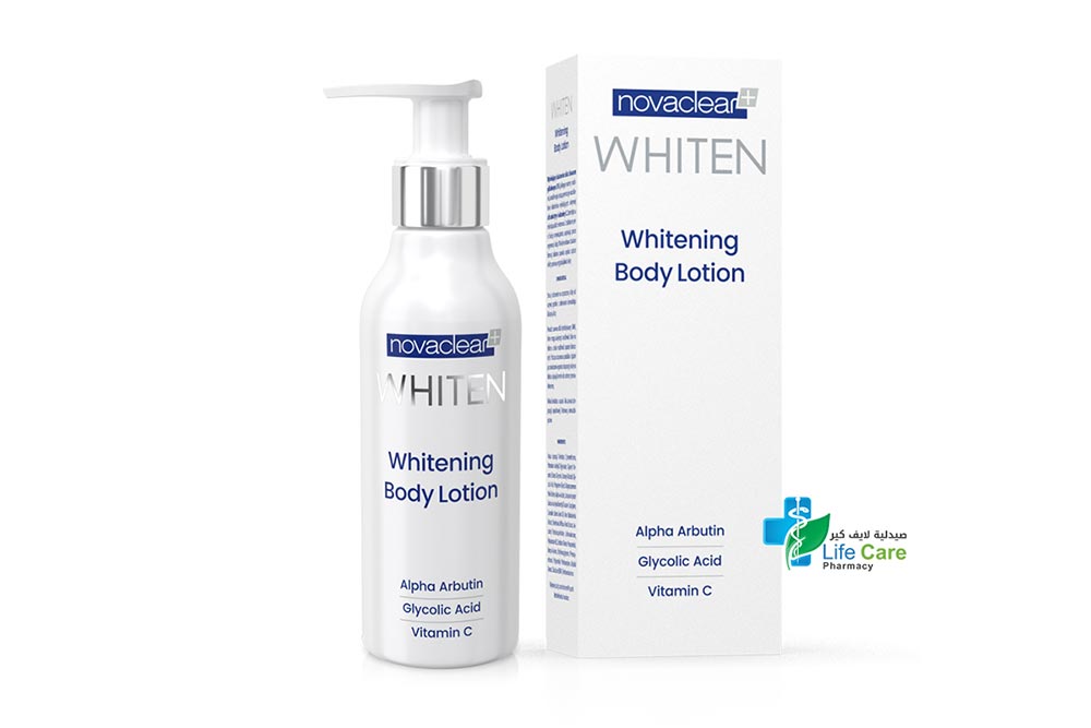 NOVACLEAR WHITEN WHITENING BODY LOTION 150 ML - Life Care Pharmacy