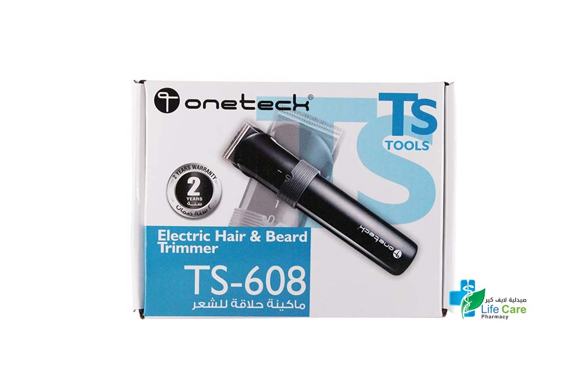 ONETECH ELECTRIC HAIR AND BEARD TRIMMER TS 608 - صيدلية لايف كير